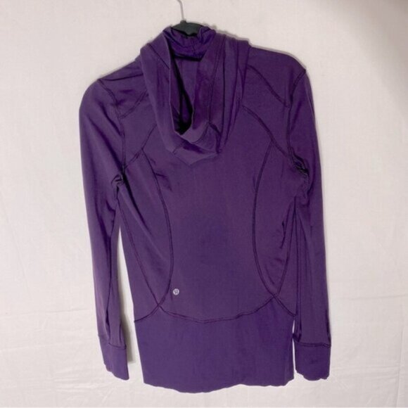 Lululemon Athletica Purple Daily Practise Jacket Hoodie 8 - Picture 14 of 15